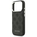 Guess Peony Hot Stamp Script MagSafe - Etui iPhone 17 Pro (czarny)