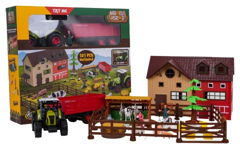 MEGA Zestaw Farmer z Traktorem + Akcesoria