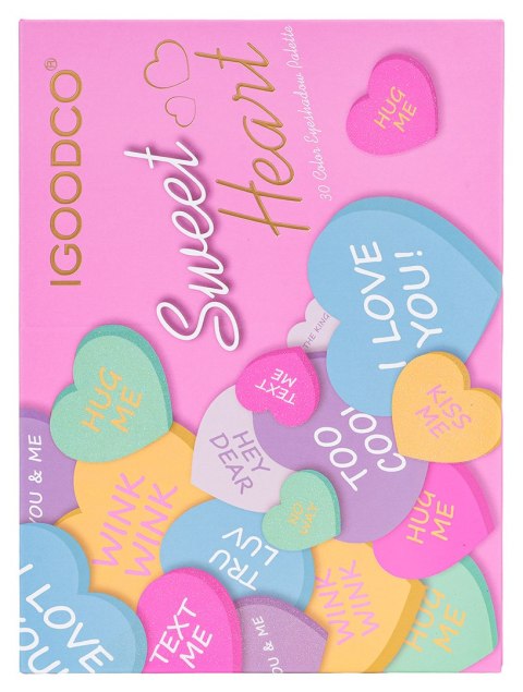 MEGA Zestaw do Makijażu Serduszka