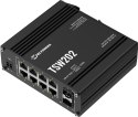 Teltonika TSW202 switch przemysłowy zarządzalny 8xFE 2xSFP PoE+ (TSW202000000) DIN