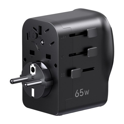 Adapter podróżny UGREEN S550 65W 2xUSB-C 1xUSB-A