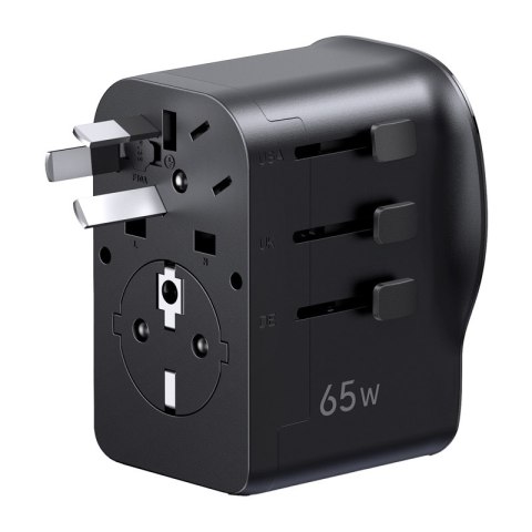 Adapter podróżny UGREEN S550 65W 2xUSB-C 1xUSB-A