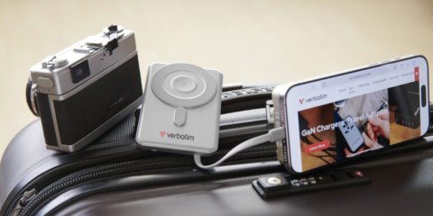 Verbatim 32276 bank mocy 5000 mAh Bezprzewodowe ładowanie Srebrny