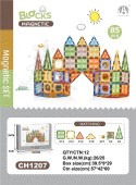 Zestaw Klocków Magnetycznych 3D 85el.