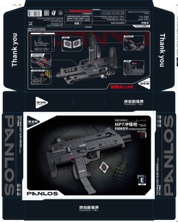 Zestaw Klocków Militaria Karabin 625el.