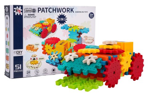 Zestaw Klocków STEAM 51el.