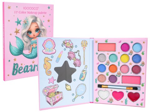 Zestaw do Makijażu Syrenka Różowa Książeczka
