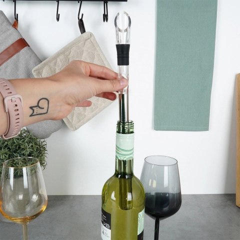 Dozownik do Wina EXCELLENT HOUSEWARE 32 cm Stalowy z Wkładem Chłodzącym