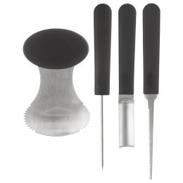 Zestaw Drylownic ORION 4 szt. do Owoców i Warzyw, do Rzeźbienia i Halloween