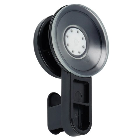 Haczyk Wieszak VILDE na Przyssawkę 2 szt. Czarny 5,5 cm Łazienka