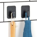 Haczyk Wieszak VILDE Samoprzylepny 2 szt. Czarny Taśma 3M Kuchnia
