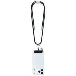 Karl Lagerfeld Crossbody Strap Ikonik Charm - Uniwersalny pasek do telefonu / kabel USB-C do USB-C 1.5m (czarny)