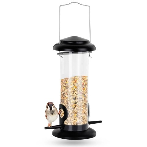 Karmnik dla Ptaków VILDE 23 cm Wiszący z Uchwytem Wygodne Dozowanie