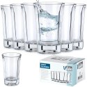 Kieliszki do Wódki VILDE Szklane 6 szt. 40 ml Wzmocnione Dno