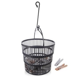 Klamerki na Pranie ORION 50 szt. w Składanym Koszyku Plastikowe