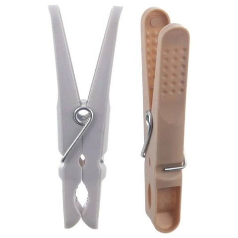 Klamerki na Pranie ORION 50 szt. w Składanym Koszyku Plastikowe