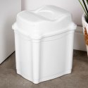 Kosz na Śmieci Plastikowy Biały 5 L ORION Wytrzymały i Pojemny