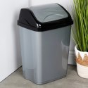 Kosz na Śmieci Plastikowy Szary 26 L ORION Wytrzymały i Pojemny