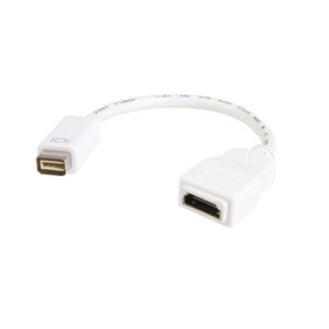 StarTech MDVIHDMIMF adapter kablowy 0,2 m Mini-DVI HDMI Biały