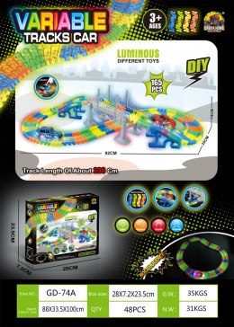 Tor Samochodowy Wyścigowy VARIABLE 165el.