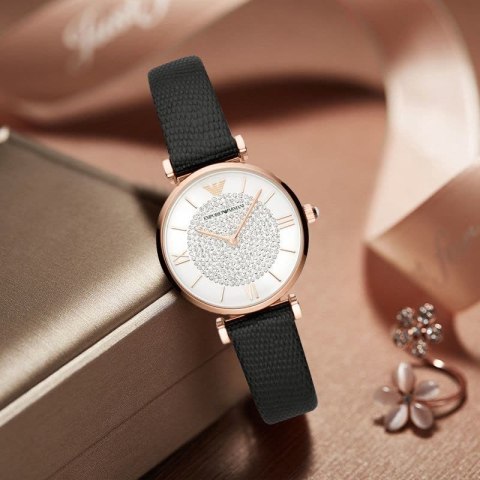 ZEGAREK DAMSKI EMPORIO ARMANI AR11387 - GIANNI T-BAR (zi549a)