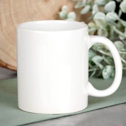 Kubek Ceramiczny Biały VILDE 330 ml do Zmywarki i Mikrofalówki