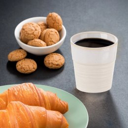 Kubek do Espresso 80 ml ORION Kamionka Beżowy Elegancki do Zmywarki