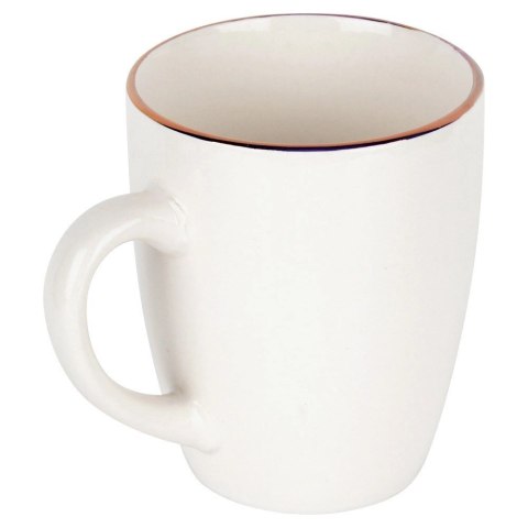 Kubek Porcelanowy Biały SIAKI COLLECTION 200 ml ze Złotym Rantem