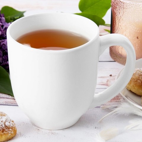 Kubek Porcelanowy 450 ml ORION Mona Biały Drugi Gatunek do Użytku Domowego