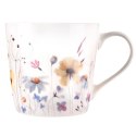 Kubek porcelanowy kwiaty 430 ml