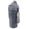 Kubek Termiczny 590 ml ORION TERMO Szary Coffee Time z Uchem Szczelny