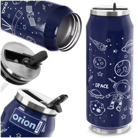 Kubek Termiczny Puszka 500 ml ORION Kosmos Stal Nierdzewna Szczelny