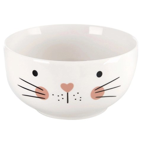 Kubek z Miseczką Porcelanowy 2 el. ORION Kot Zestaw Śniadaniowy