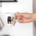 Kubki Ceramiczne Psy 220 ml 3 Szt. ORION do Zmywarki i Mikrofali