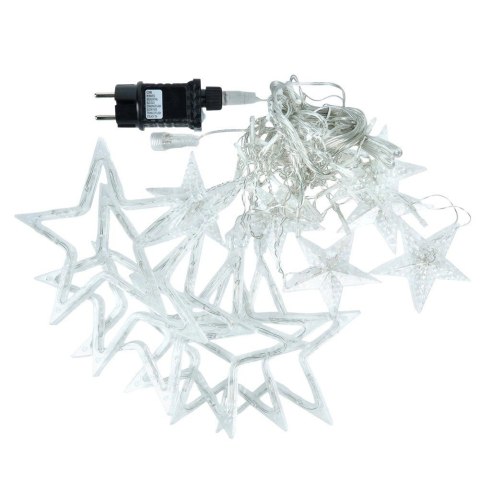 Kurtyna Świetlna Zewnętrzna 120 led 2,5 m ORION Gwiazdki ip44