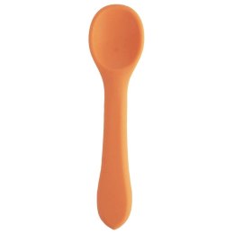 Łyżeczka Dziecięca Silikonowa Pomarańczowa 14 x 3,5 cm do Zmywarki ORION
