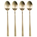 Łyżeczki Koktajlowe Stal Nierdzewna Złote 4 Szt.18 cm EXCELLENT HOUSEWARE