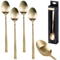 Łyżeczki Koktajlowe Stal Nierdzewna Złote 4 Szt.18 cm EXCELLENT HOUSEWARE
