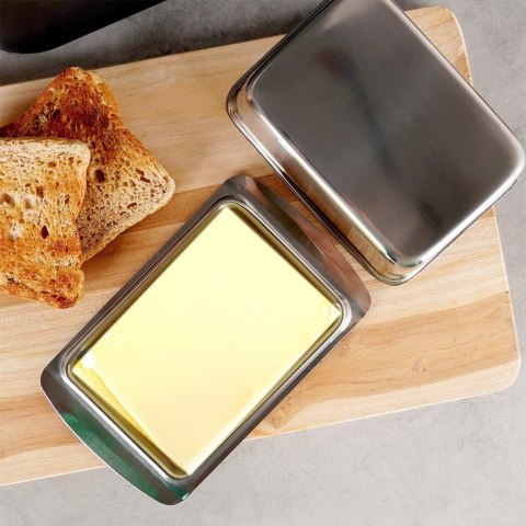 Maselniczka Stal Nierdzewna z Pokrywką 16,5 x 10 x 4 cm EXCELLENT HOUSEWARE