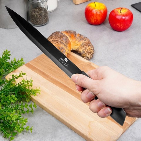 Nóż Kuchenny 32 cm Stal Nierdzewna Czarny do Zmywarki EXCELLENT HOUSEWARE