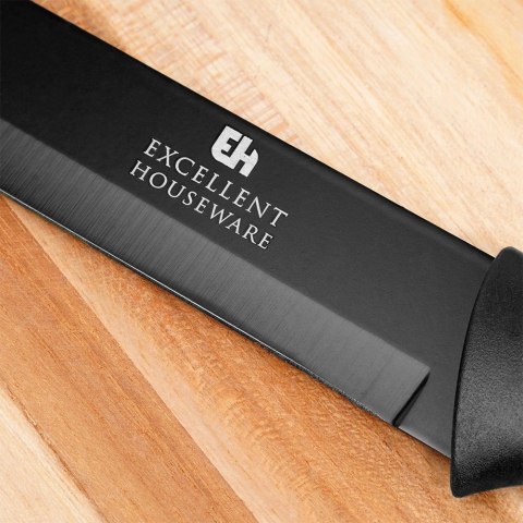 Nóż Kuchenny 32 cm Stal Nierdzewna Czarny do Zmywarki EXCELLENT HOUSEWARE