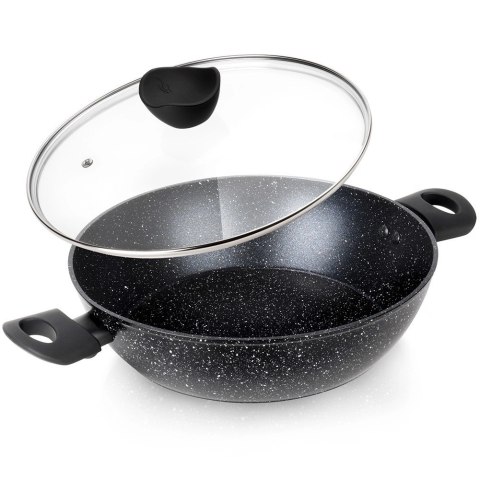 Patelnia Granitowa Nieprzywierająca Głęboka Gaz Indukcja ORION 28 cm 3,5l