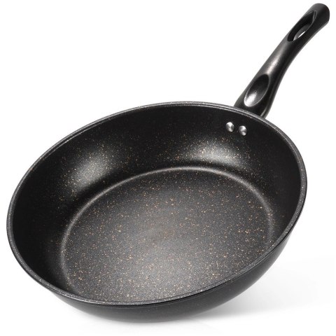 Patelnia Granitowa Głęboka 3 l 28 cm VILDE Basic Line Nieprzywierająca