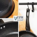 Patelnia Granitowa Głęboka 3 l 28 cm VILDE Basic Line Nieprzywierająca