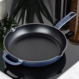 Patelnia Żeliwna Emaliowana 24 cm ORION Litina do Indukcji i Piekarnika