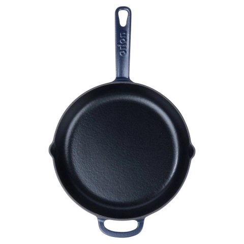 Patelnia Żeliwna Emaliowana 26 cm ORION Litina do Indukcji i Grillowania