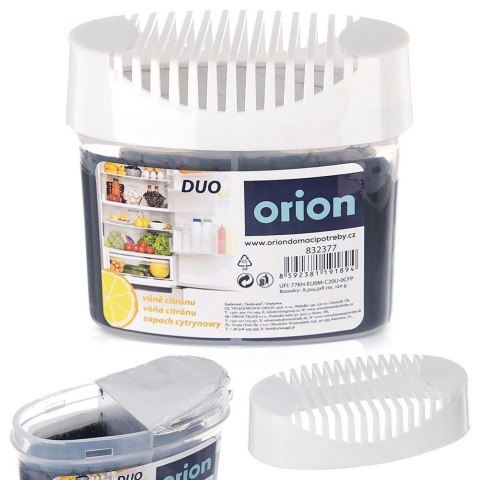 Pochłaniacz Zapachów do Lodówki DUO 120 g ORION Cytrynowy na 6 M-cy