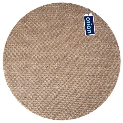 Podkładka na Stół Okrągła Beżowa Złota 38 cm HOME STYLING COLLECTION