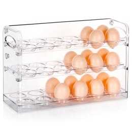 Pojemnik na Jajka Organizer Trzypoziomowy 36 szt. VILDE 32 x 10 x 20,5 cm