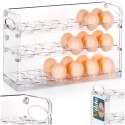 Pojemnik na Jajka Organizer Trzypoziomowy 36 szt. VILDE 32 x 10 x 20,5 cm